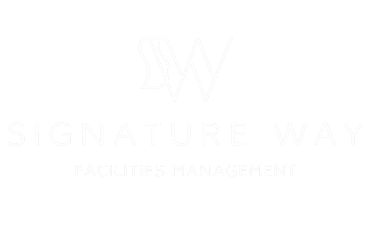 Modern facilities management services by Signature Way. Expert in building maintenance, security, and cleaning solutions.